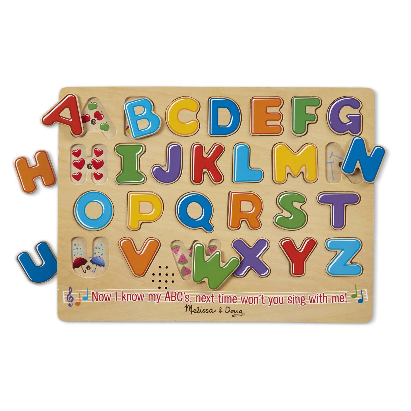 Melissa & Doug Alphabet Sound Puzzle - 26 Pieces
