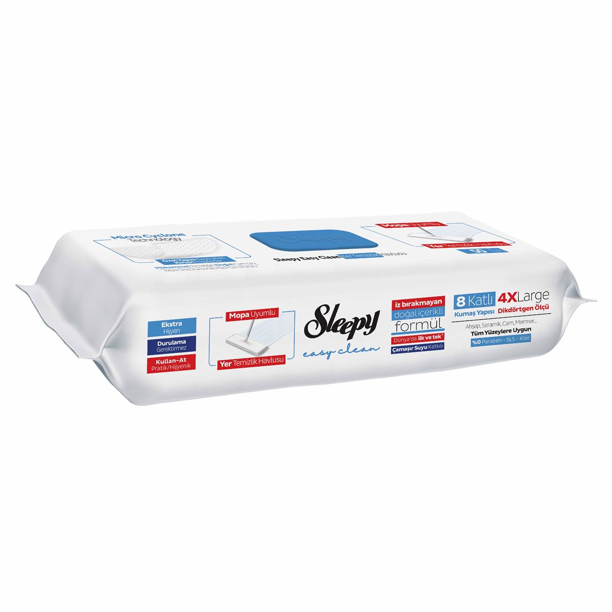 Sleepy Mop Towel Bleach Addition 50Pcs