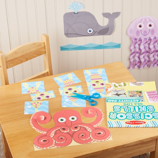 Melissa & Doug Sea Life Scissor Skills Activity Pad