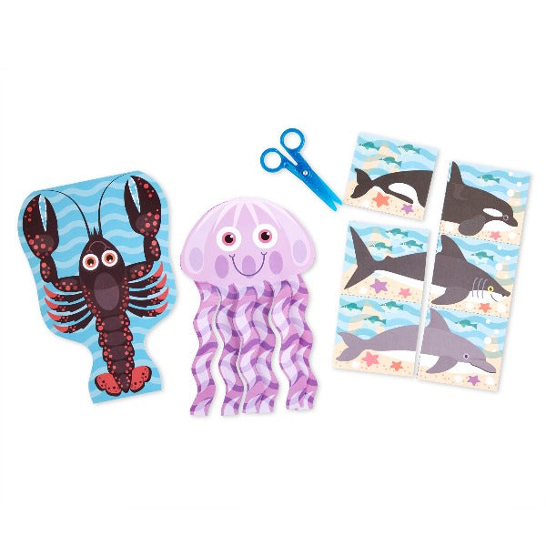 Melissa & Doug Sea Life Scissor Skills Activity Pad