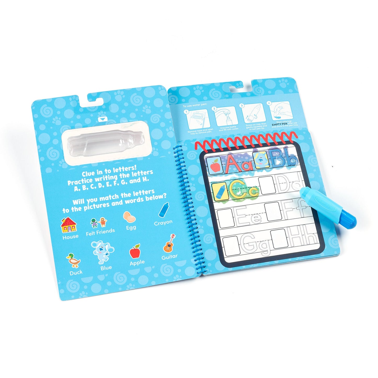 Melissa & Doug Blue's Clues & You! Water Wow! - Alphabet