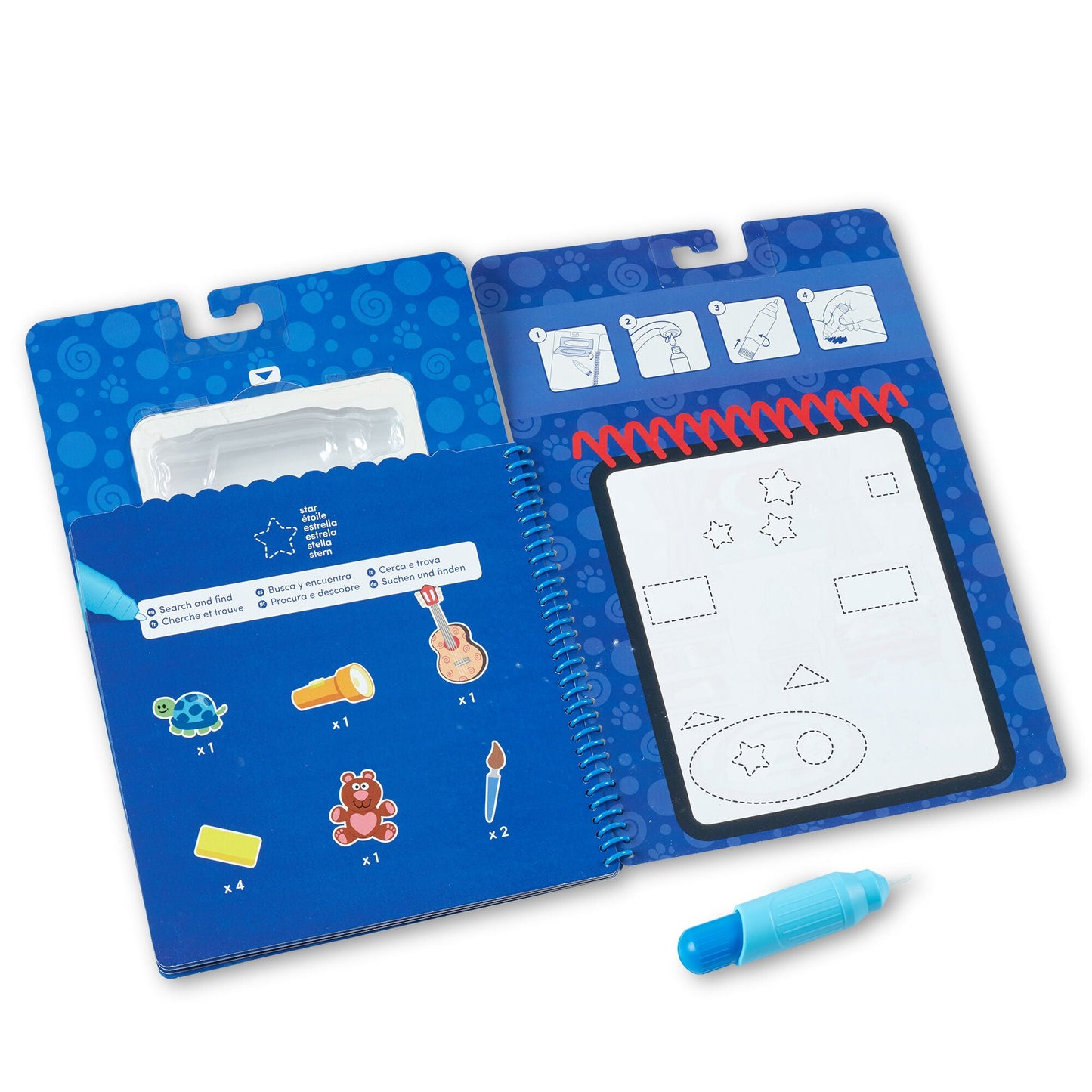 MElissa & Doug Blue's Clues & You! Water Wow! - Shapes