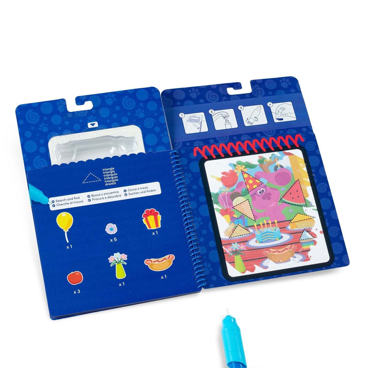 MElissa & Doug Blue's Clues & You! Water Wow! - Shapes
