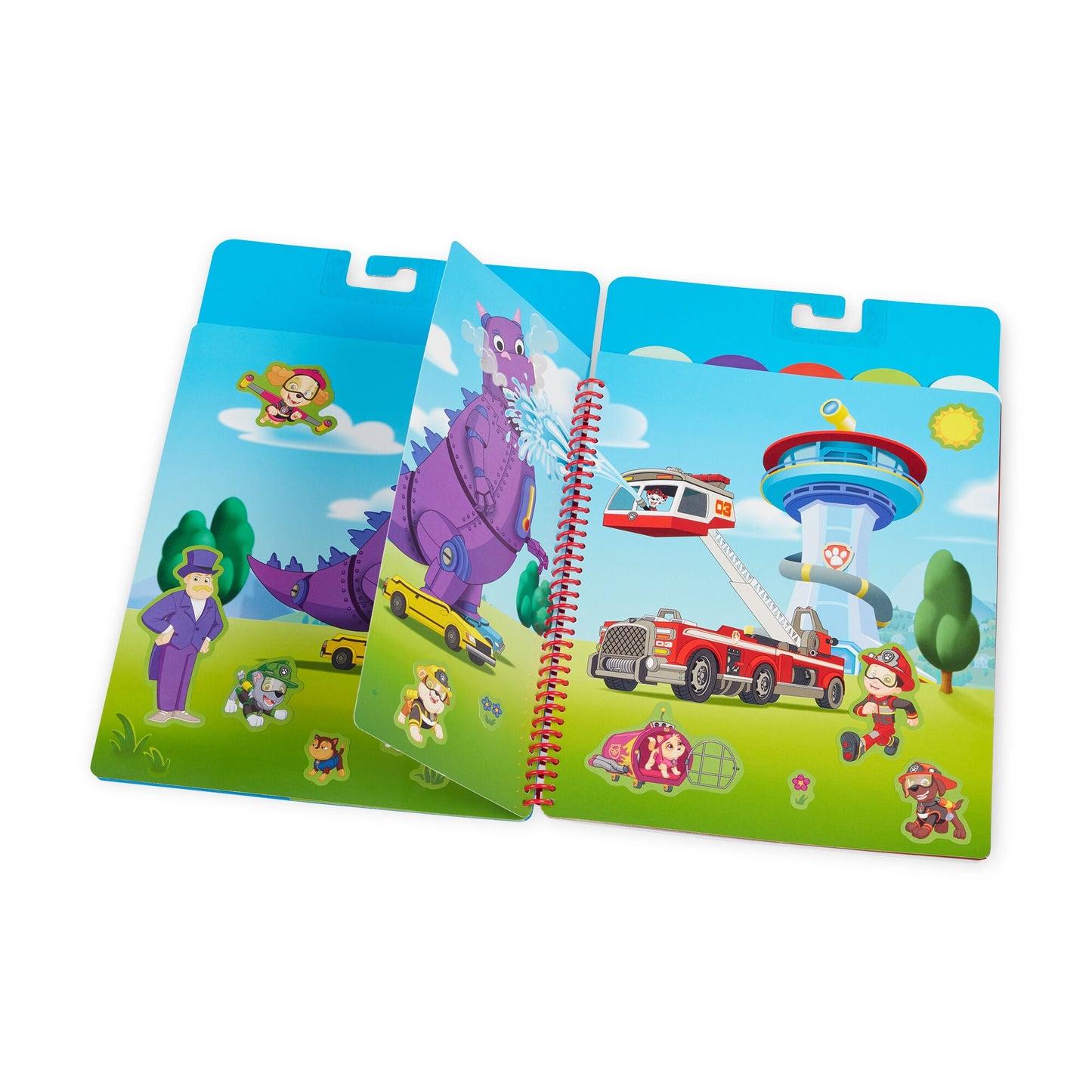 Melissa & Doug PAW Patrol Restickable Stickers Flip-Flap Pad - Ultimate Rescue