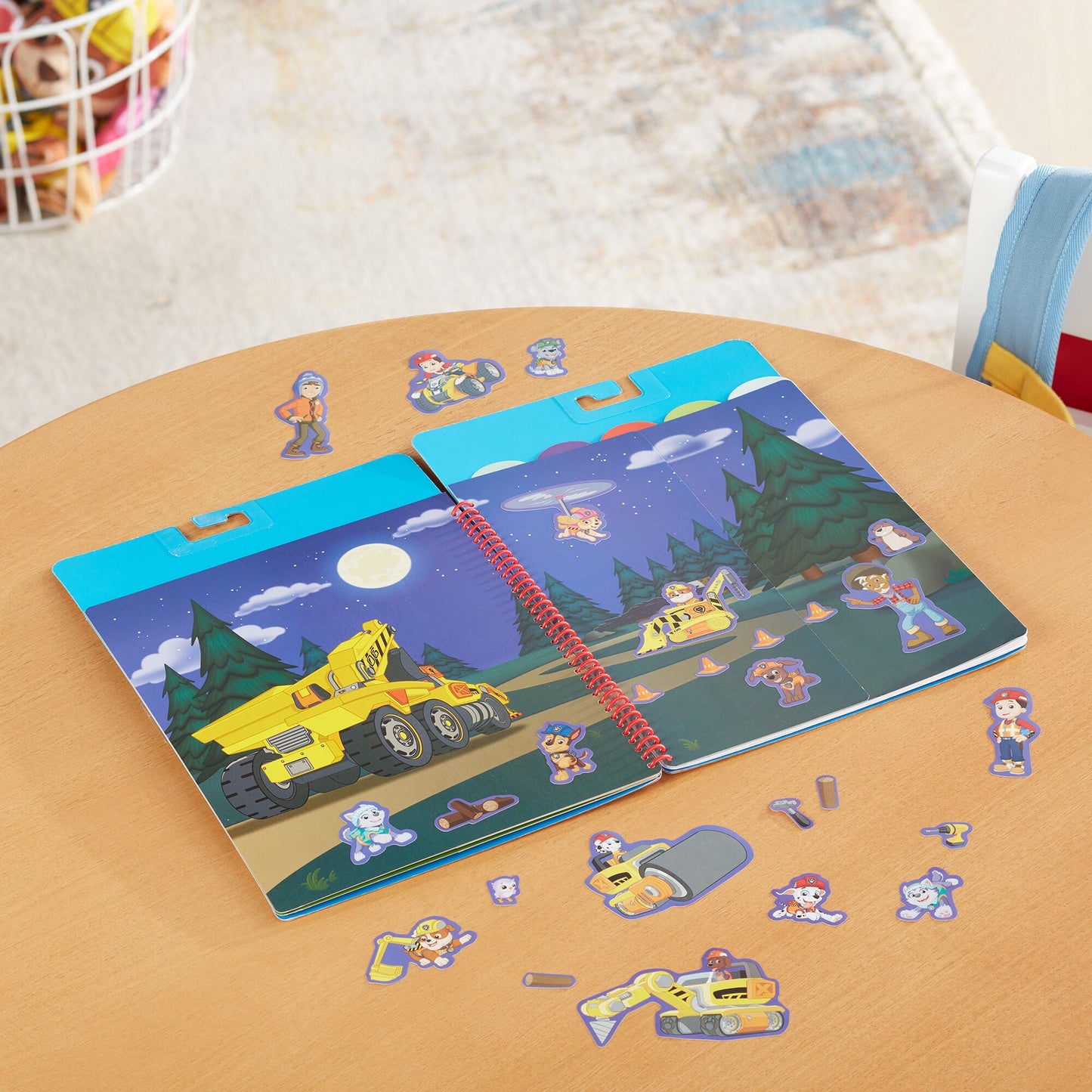 Melissa & Doug PAW Patrol Restickable Stickers Flip-Flap Pad - Ultimate Rescue