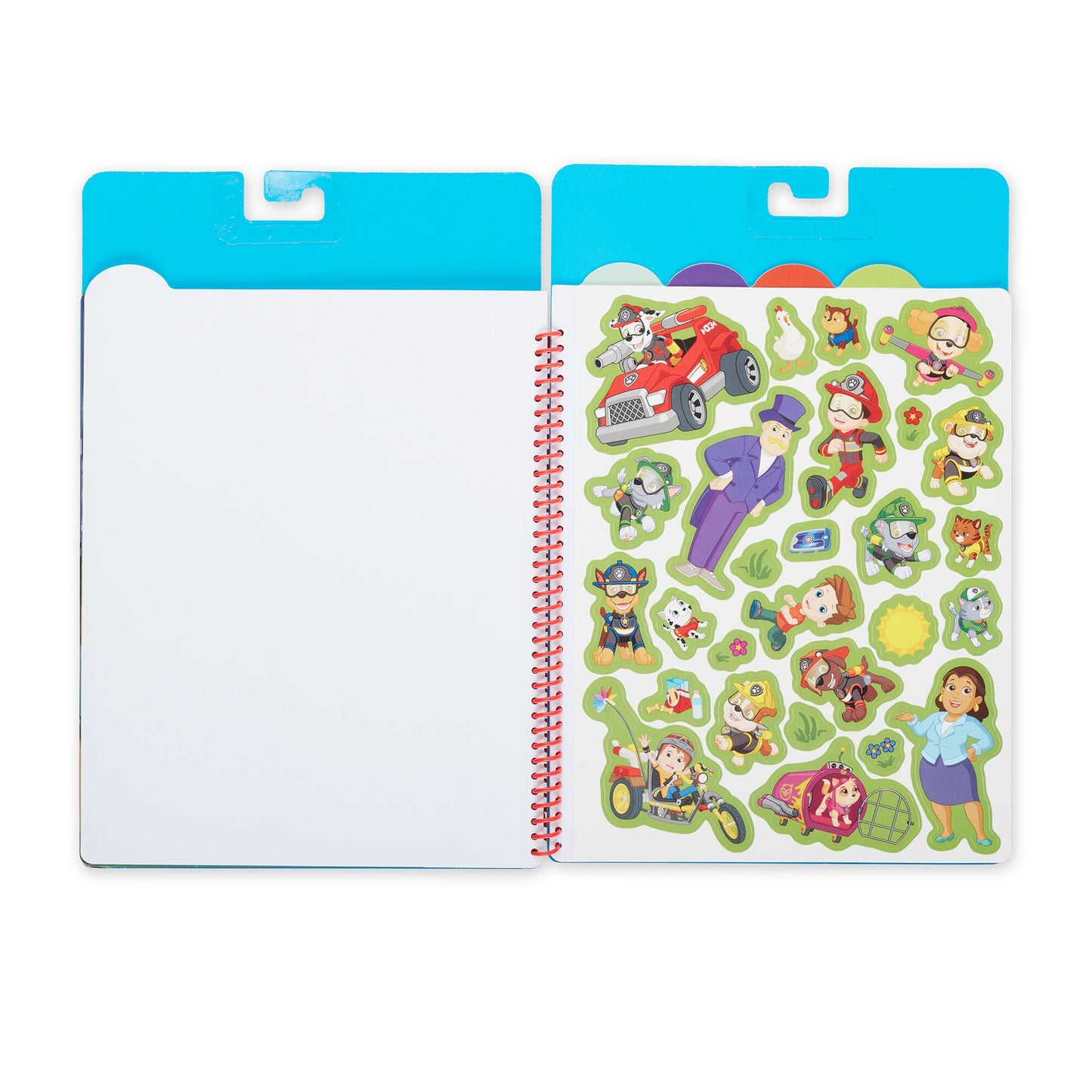 Melissa & Doug PAW Patrol Restickable Stickers Flip-Flap Pad - Ultimate Rescue