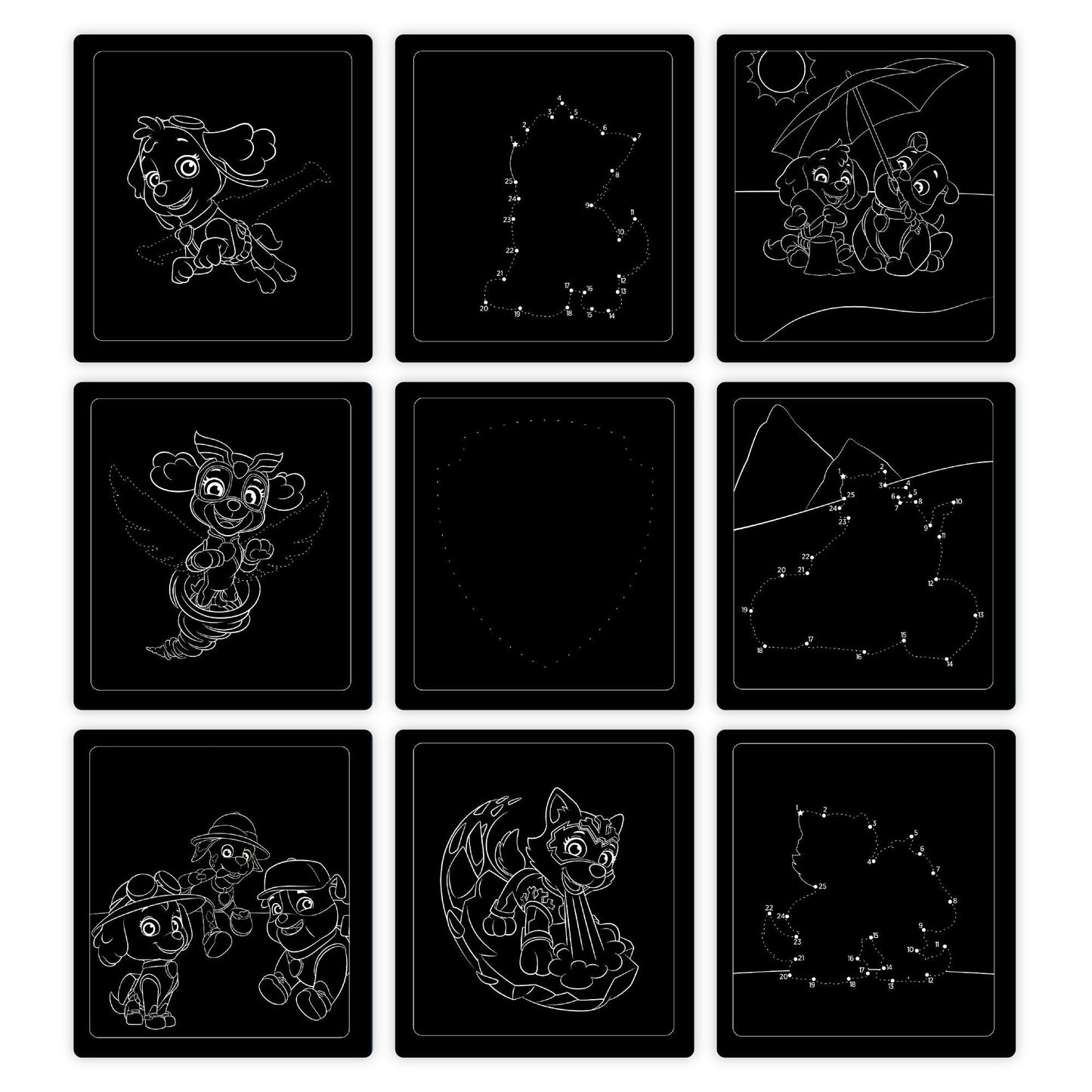 Melissa & Doug PAW Patrol Scratch Art Pad - Skye