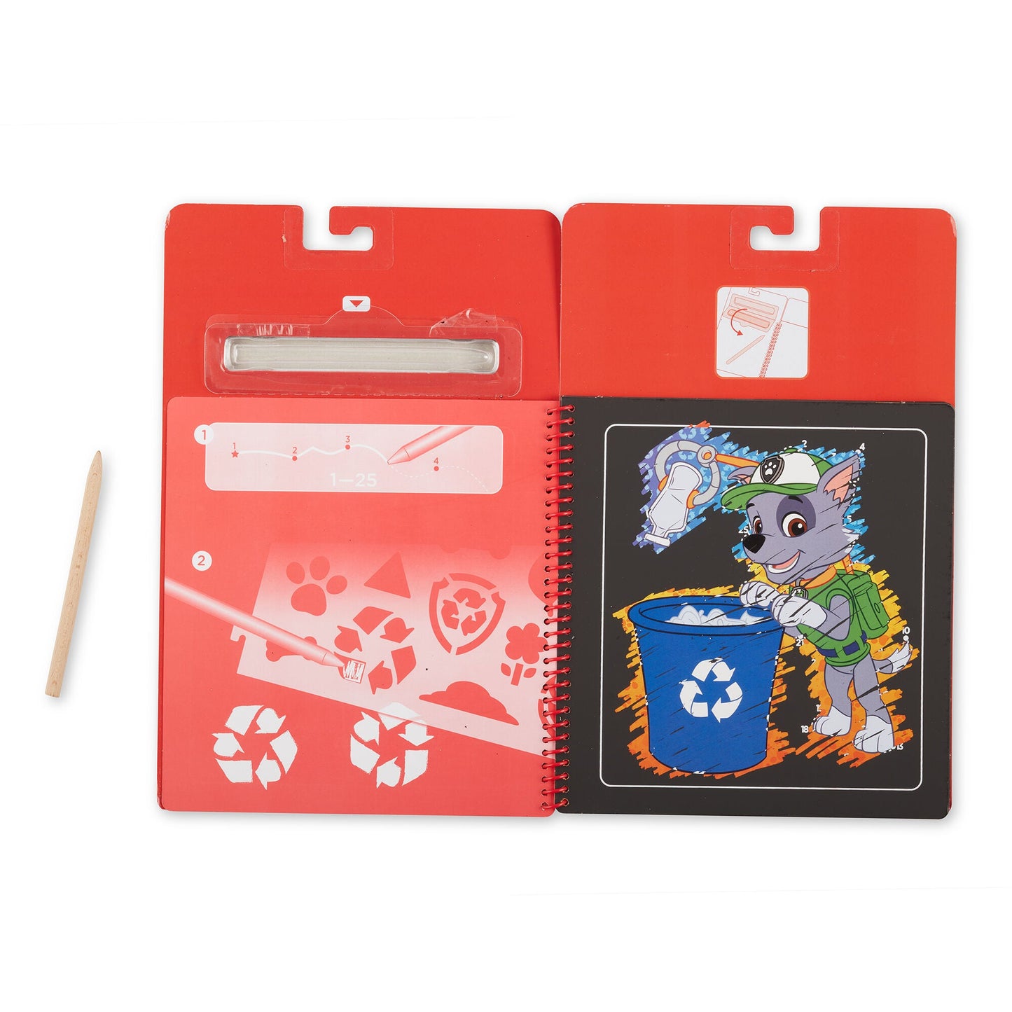 Melissa & Doug PAW Patrol Scratch Art Pad - Marshall