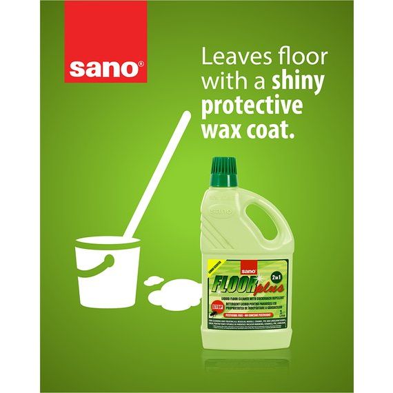 2 in 1 FloorPlus Cleaner | Cockroach Repellent | 2 L | sano