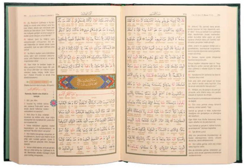 Kur'an-i Kerim ve Muhtasar Kelime Meali (Rahle Boy)