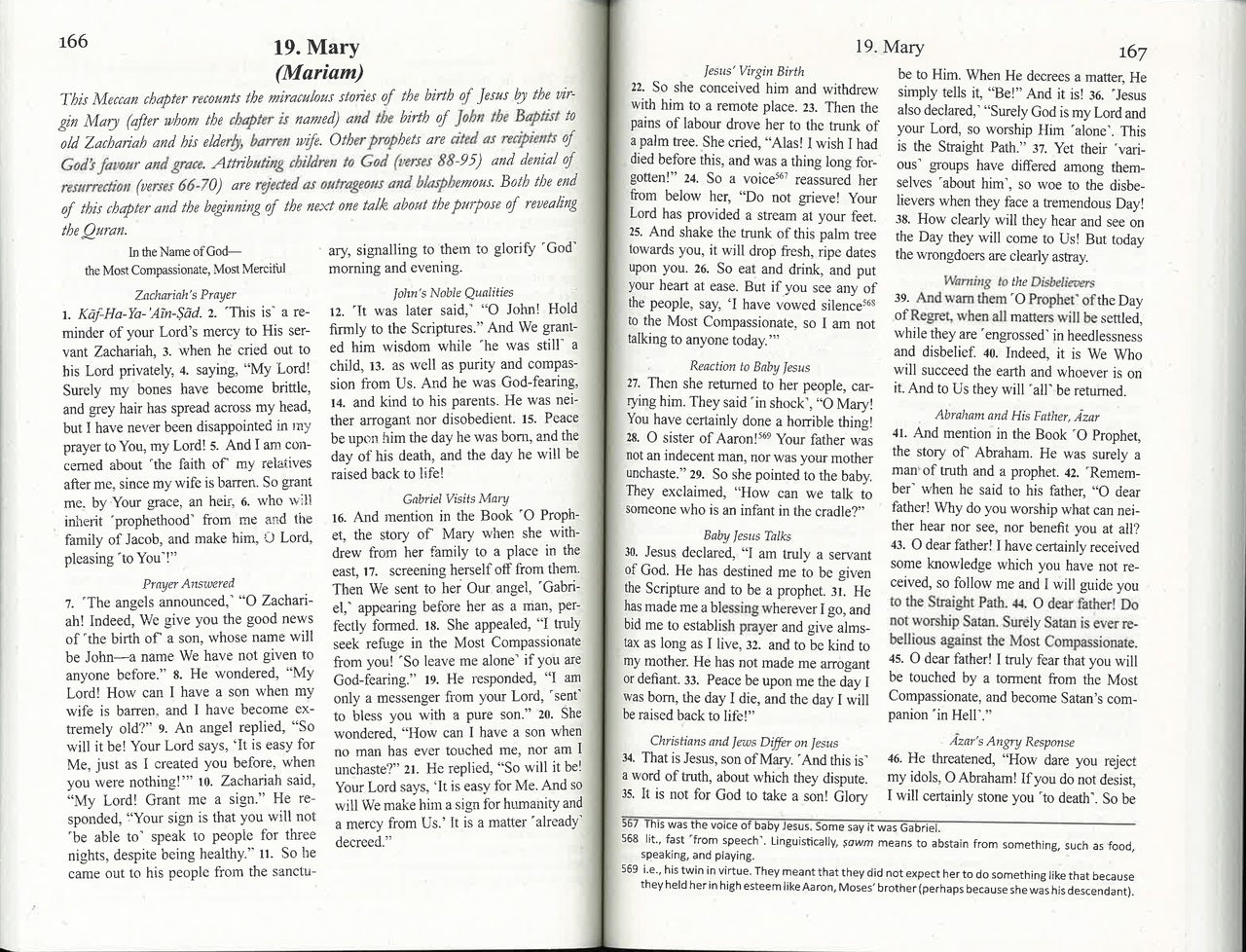 The Clear Quran - English Translation Only