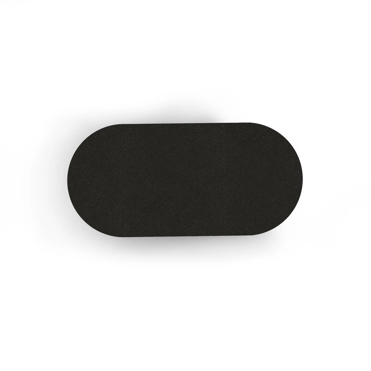 Concrete Coffee Table - 50" x 24" Oval