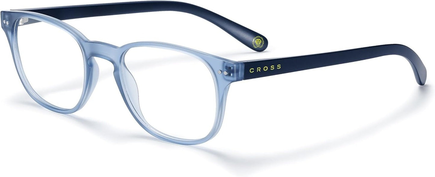 Cross Princeton Reading Glasses, Ultra-Light Polycarbonate Readers for Men, 2.00 Magnification