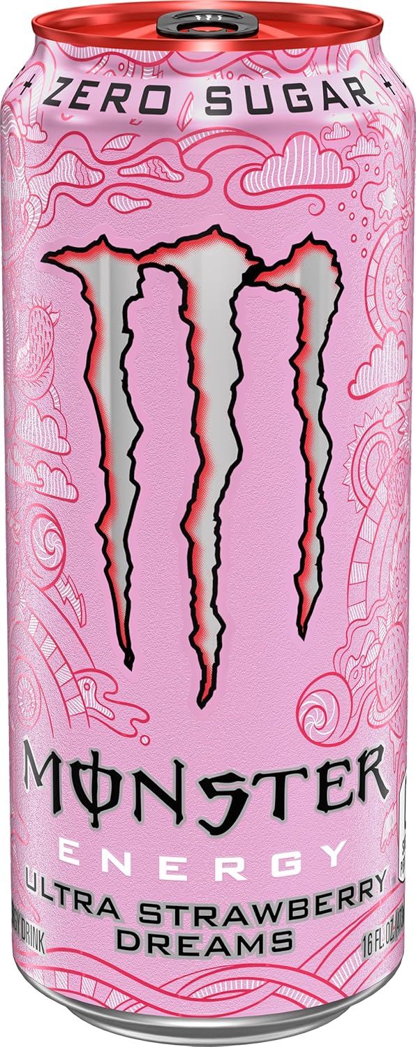 Monster Strawberry Dreams 16Oz