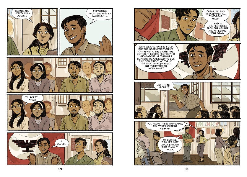 Who Was the Voice of the People?: Cesar Chavez: A Who HQ Graphic Novel