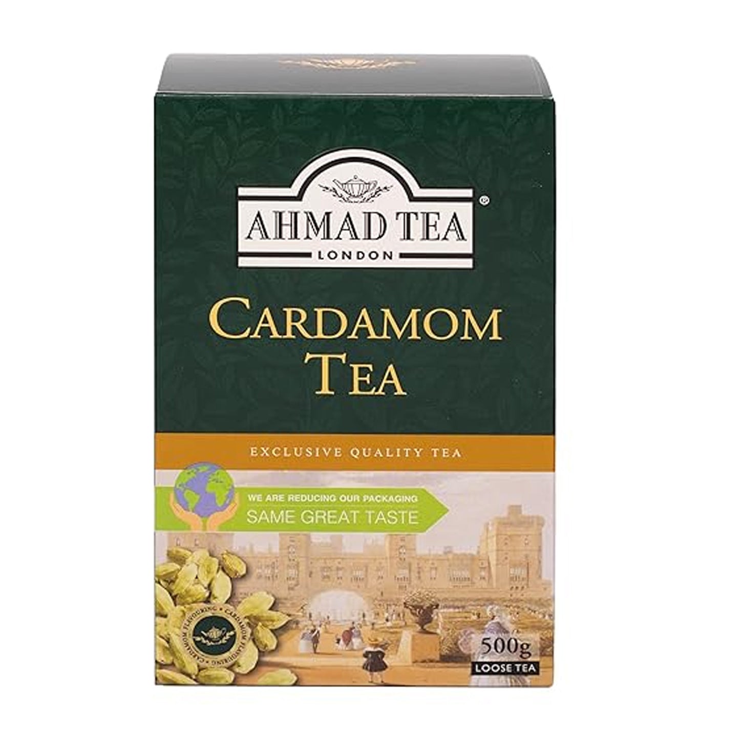 Ahmad Cardamon Tea 454G Box