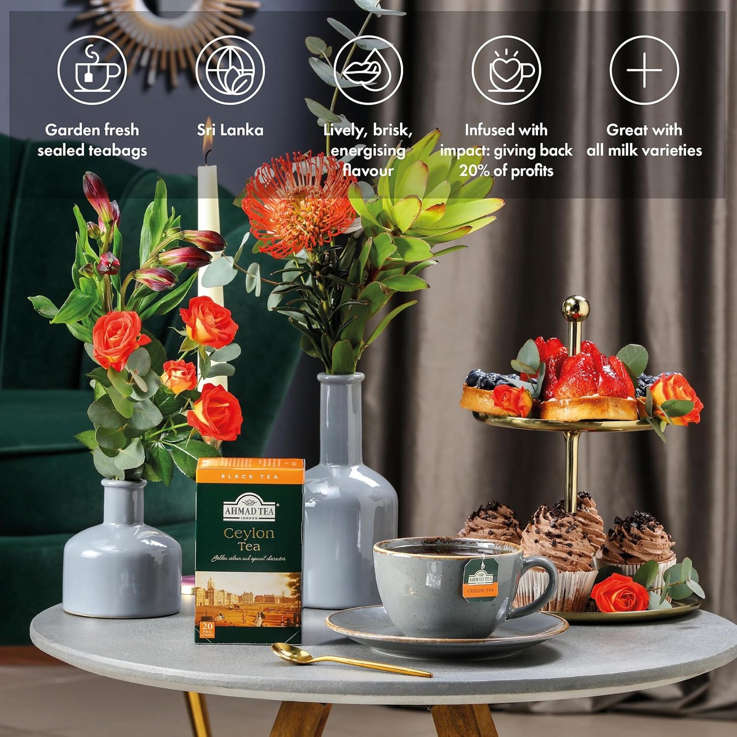 Ahmad Ceylon Tea 20 Tb
