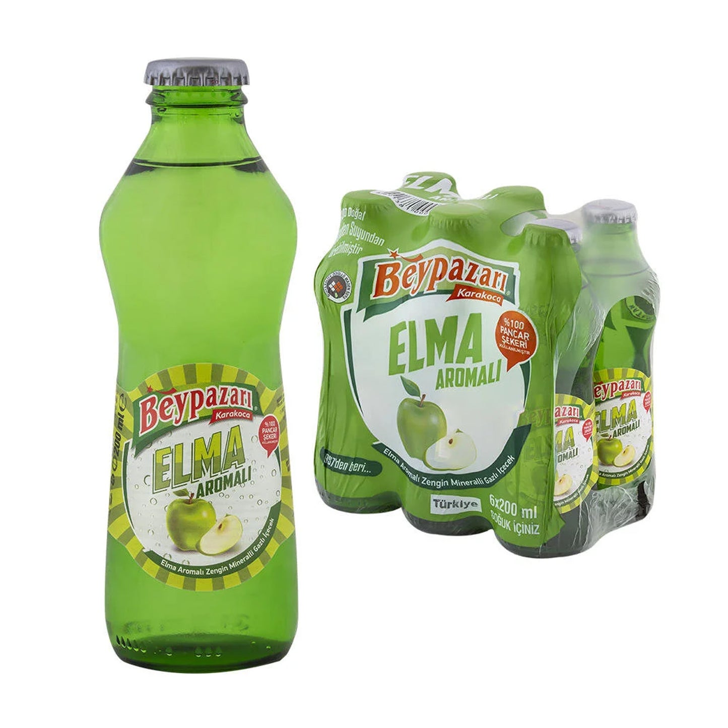 Beypazari Apple Mineral Water 6*200Ml