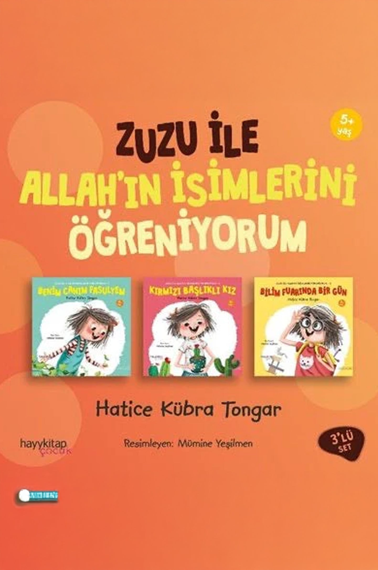 Zuzu ile Allah'ın İsimlerini Oğreniyorum Seti-3 Kitap Takım