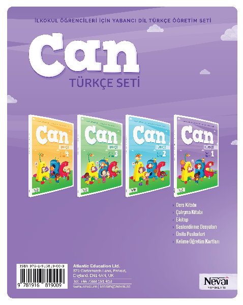 Can Türkçe 1 Ders Kitabı