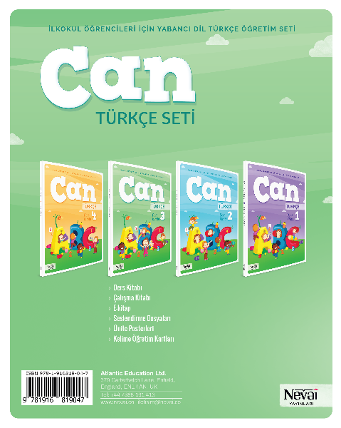 Can Türkçe 3 Ders Kitabı