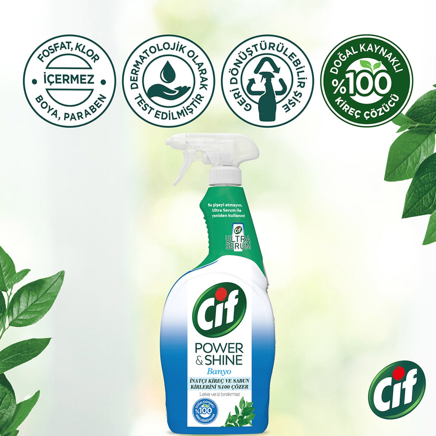 Cif Bath Liquid Sprey 750Ml