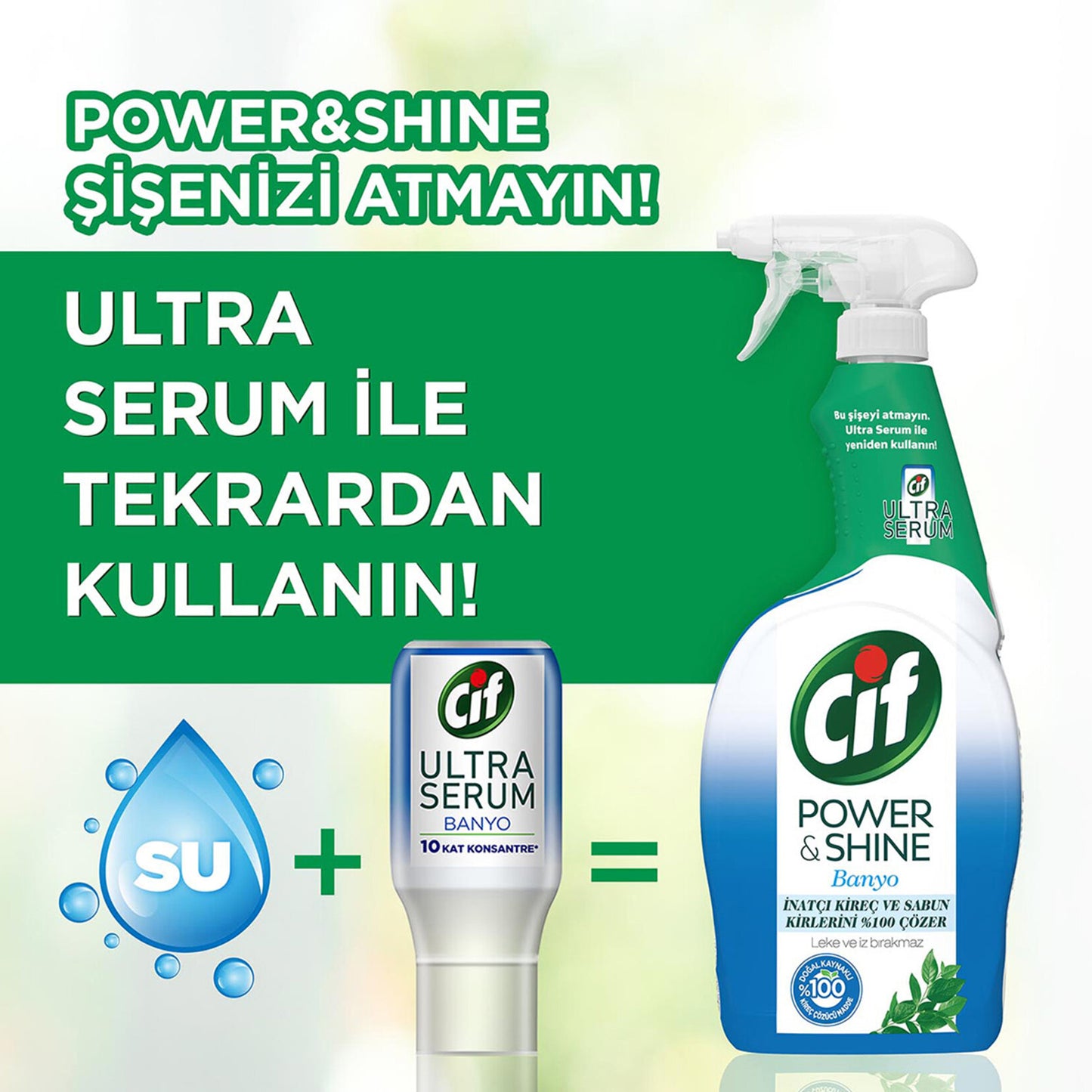 Cif Bath Liquid Sprey 750Ml