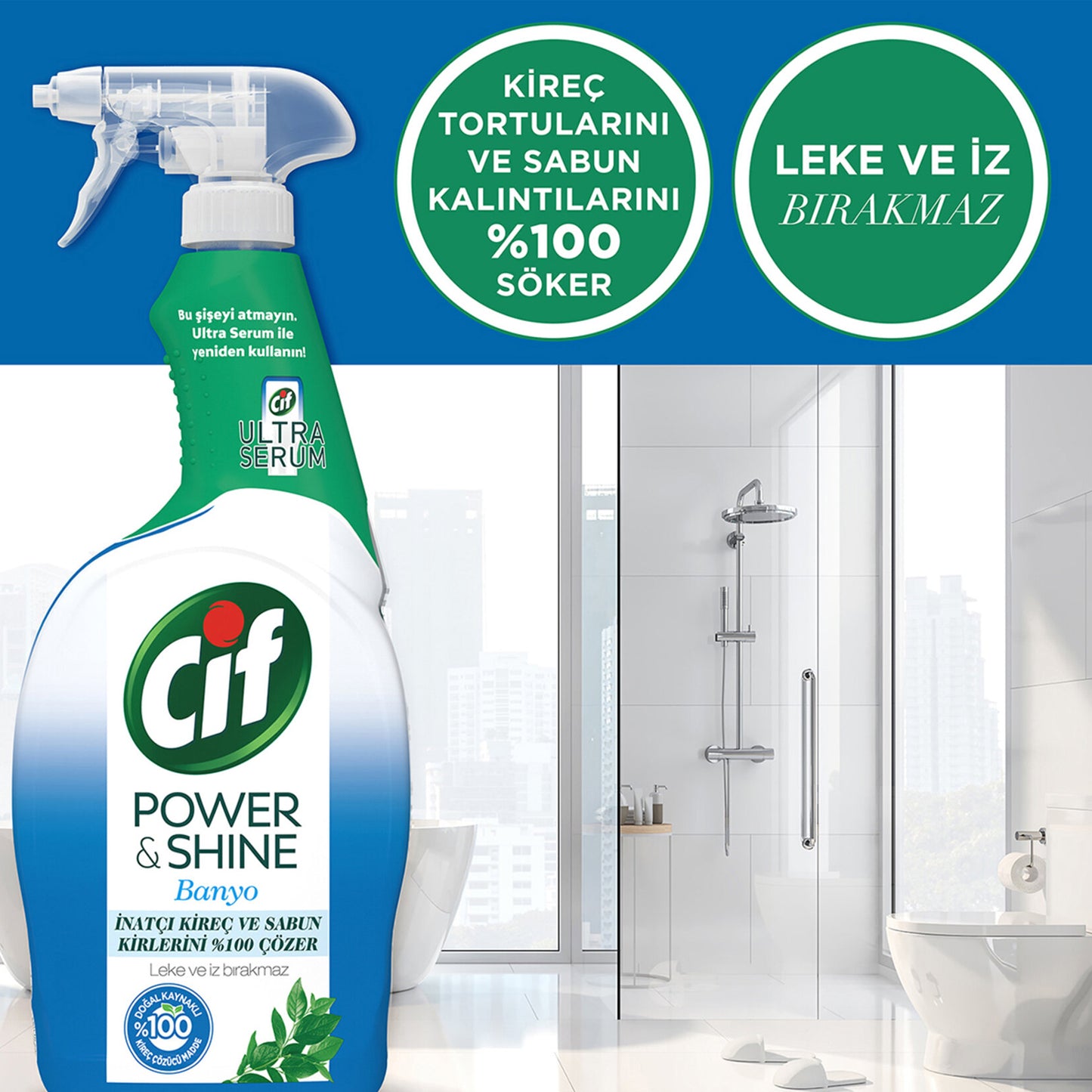 Cif Bath Liquid Sprey 750Ml