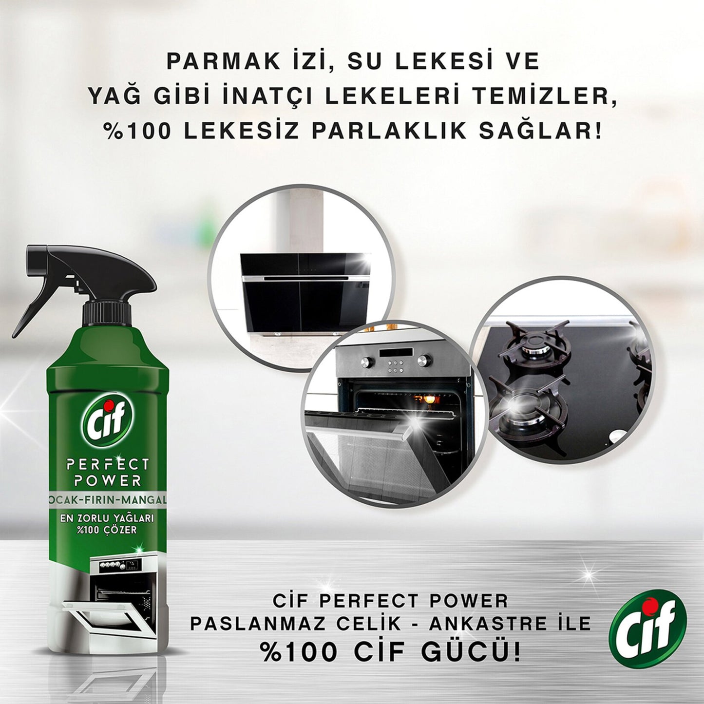 Cif Cooker & Oven &Gill Liquid 435Ml