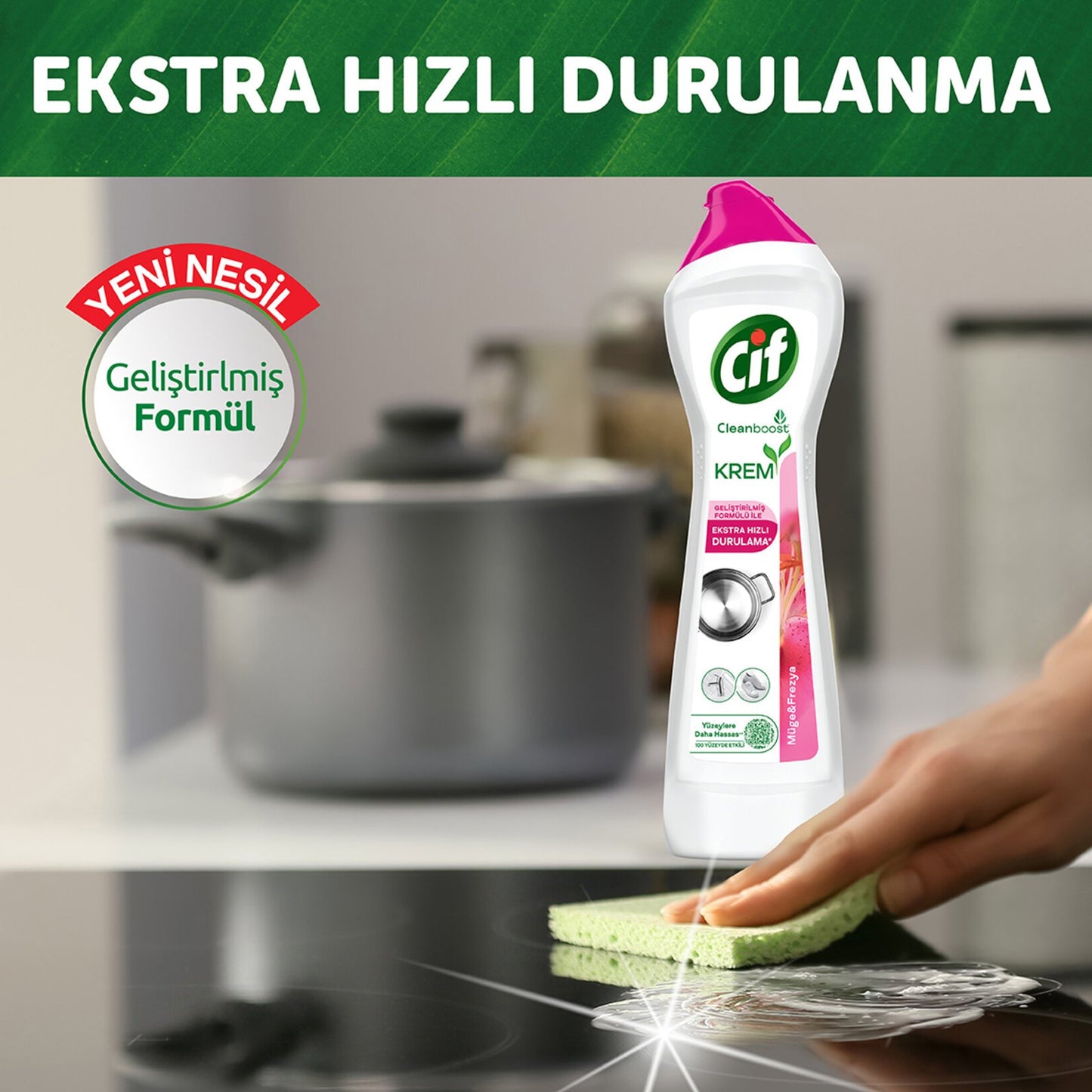 Cif Cream Lilly&Freesia 750Ml