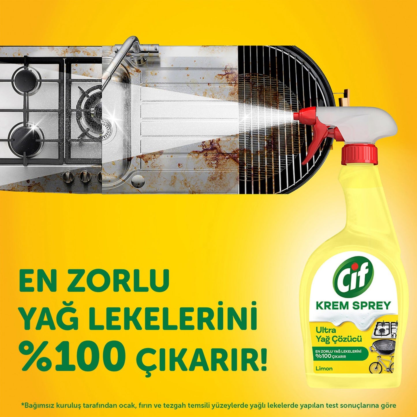 Cif Cream Spray Lemon 750Ml