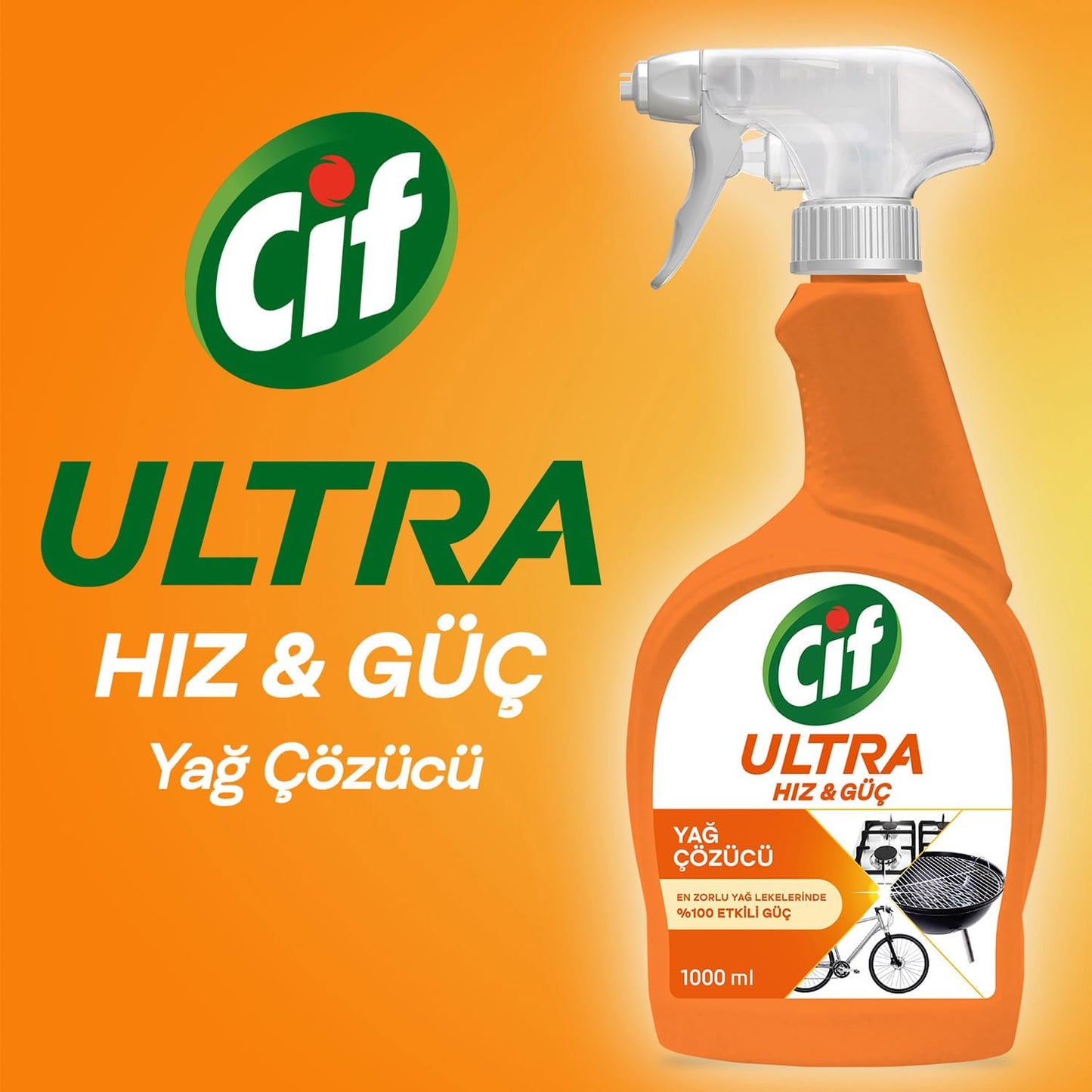 Cif Ultra Power Degreaser 1000M