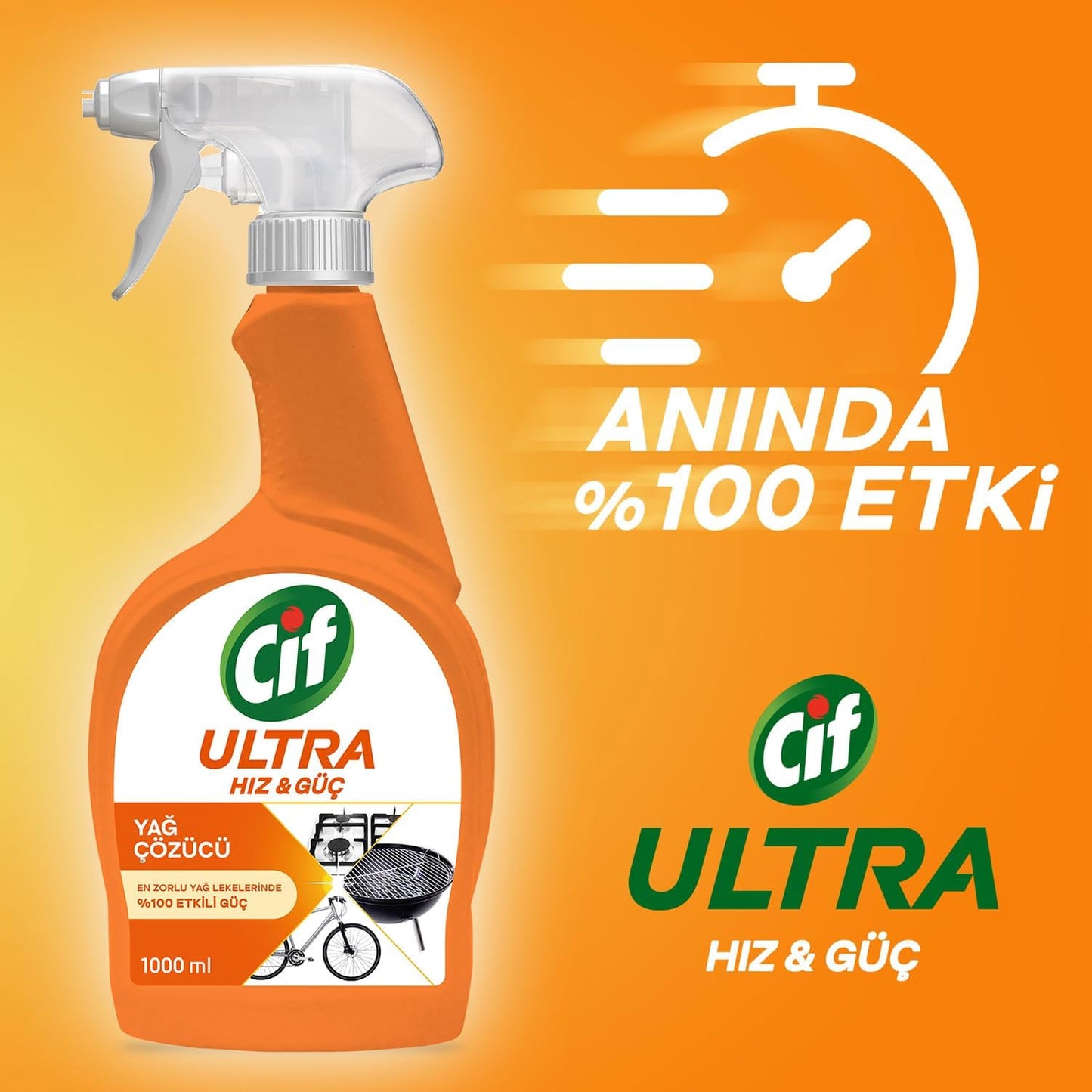 Cif Ultra Power Degreaser 1000M