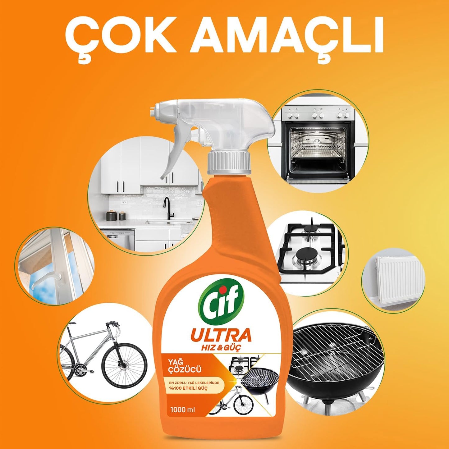 Cif Ultra Power Degreaser 1000M