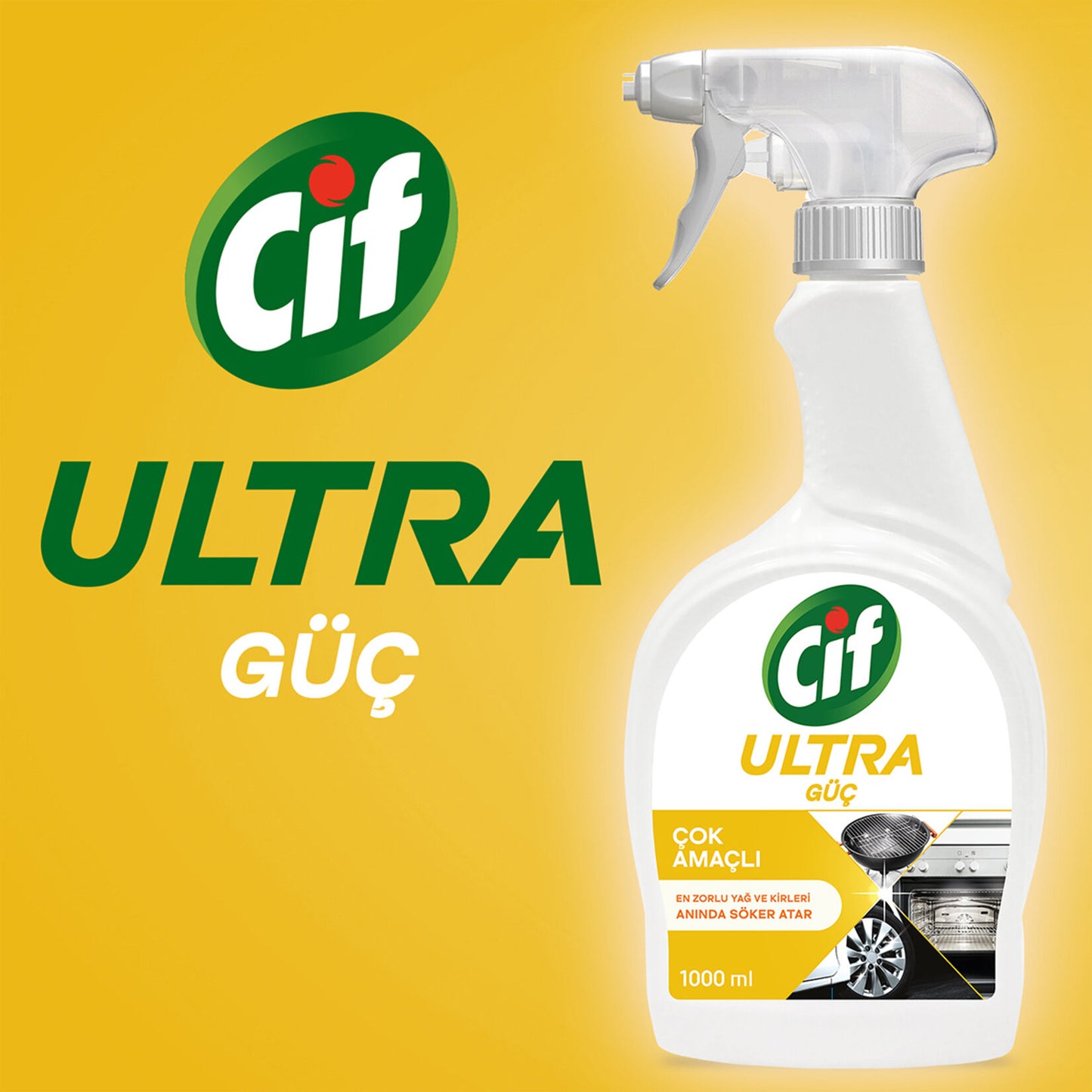 Cif Ultra Power Spray All 1Lt