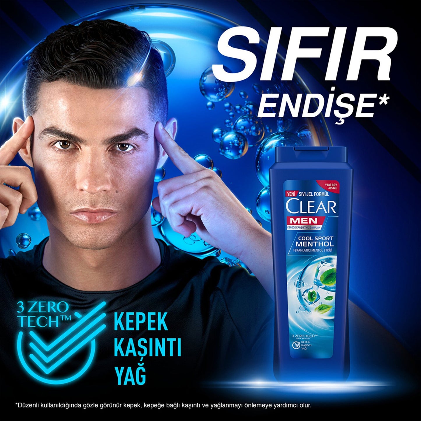 Clear Shampoo Cool Men 350Ml