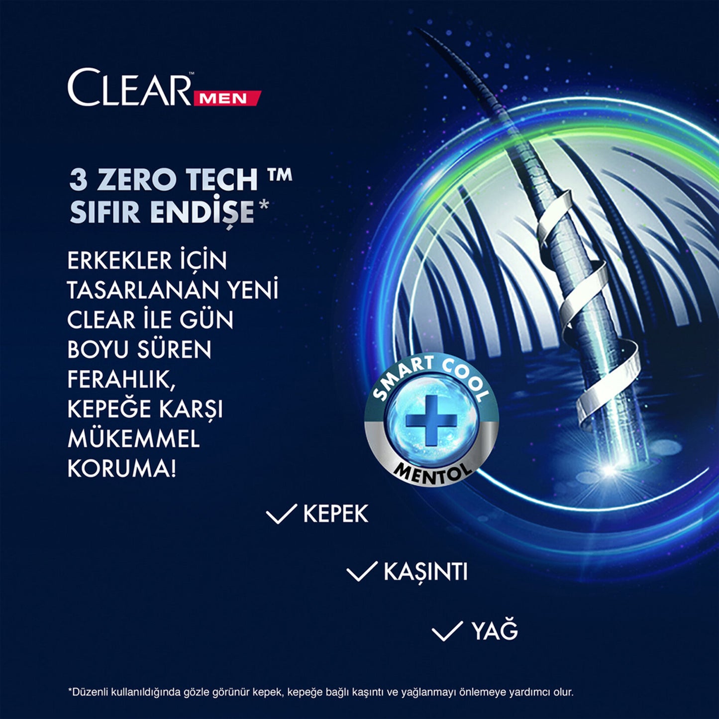 Clear Shampoo Cool Men 350Ml