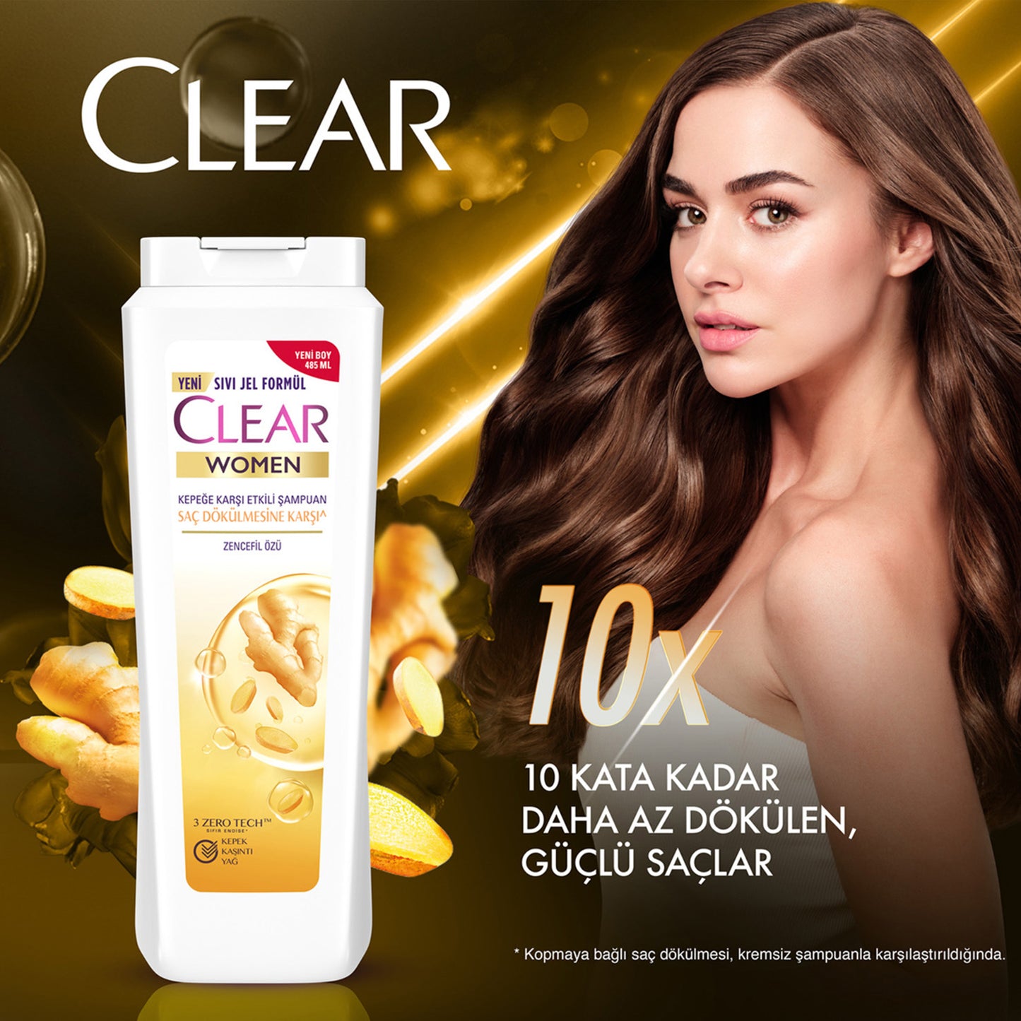 Clear Shampoo Hairloss Women 350Ml