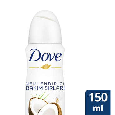 Dove Coconut & Jasmine Antiperspirant Deodorant Spray 150Ml