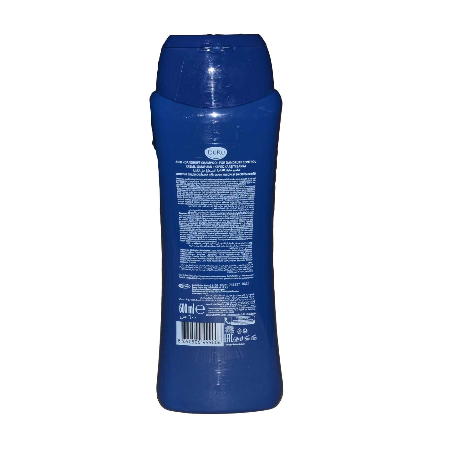 Duru Shampoo Dandruff 600Ml