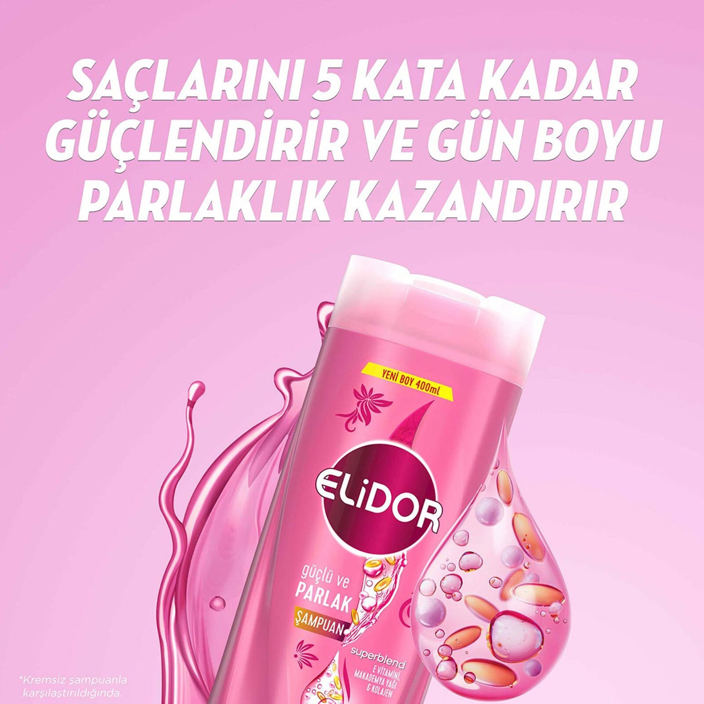 Elidor Şampuan Güçlü 400Ml