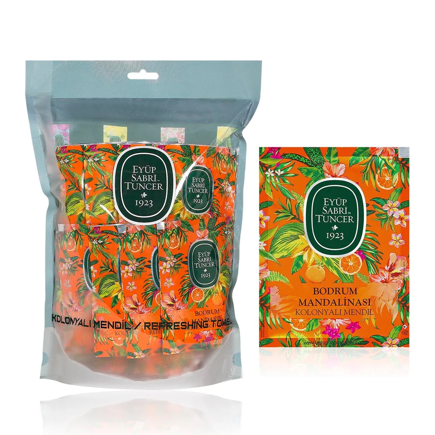 Eyüp Sabri Tuncer Cologne Wipes 15Op Mandarin