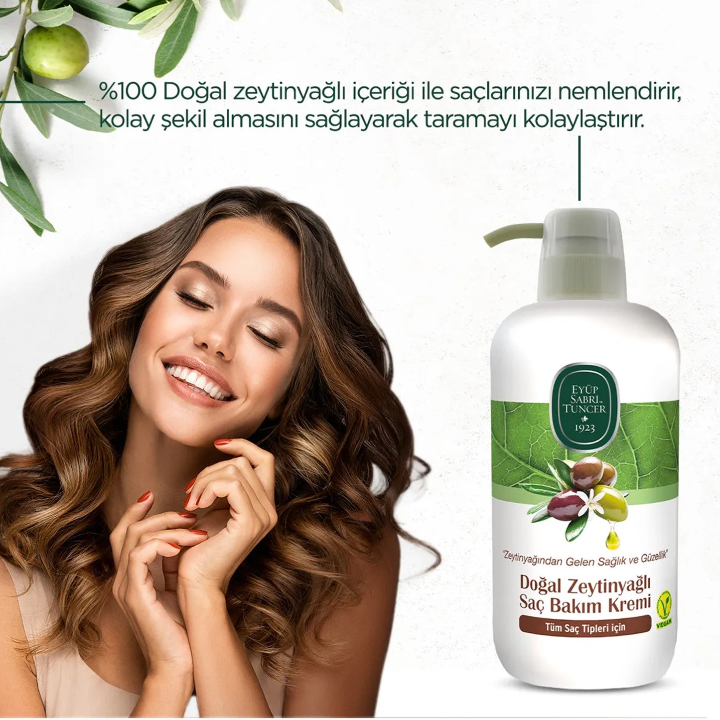 Eyup Sabri Tuncer Hair Cream Olive Oil 600