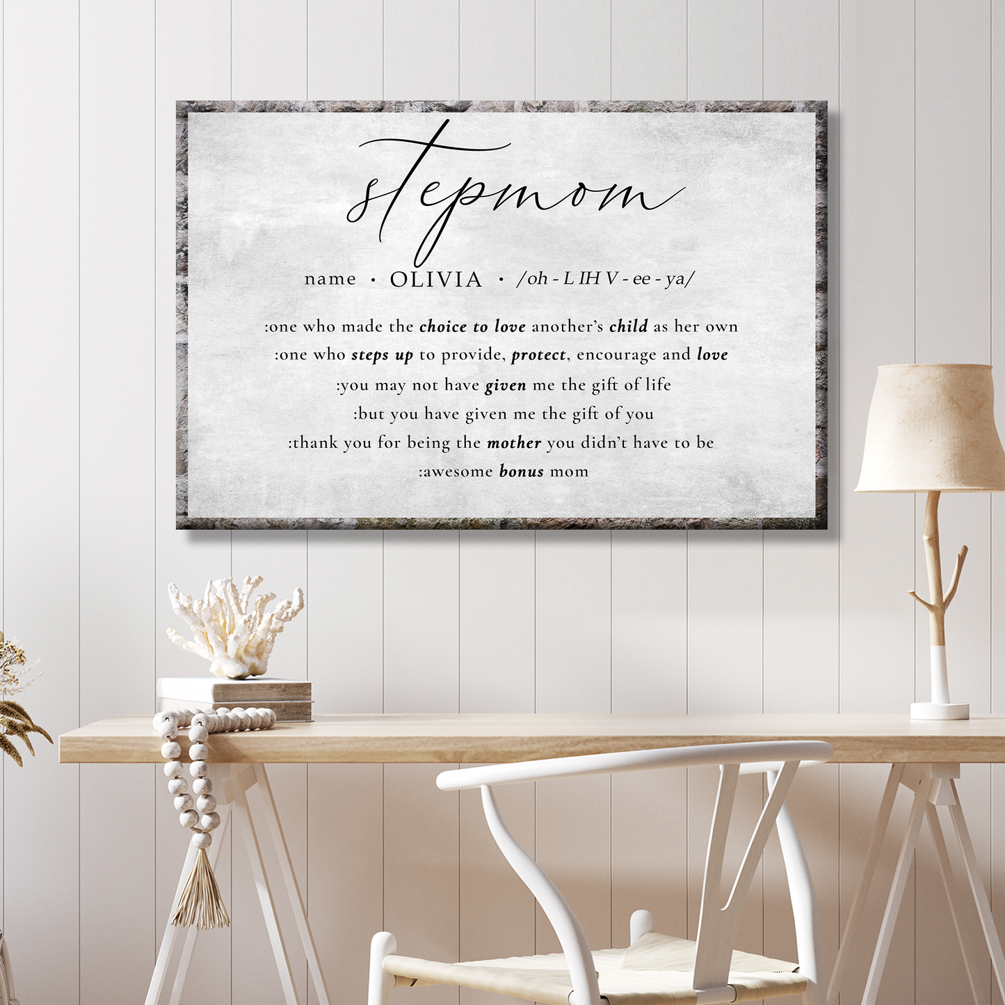 Thank You, Stepmom Sign