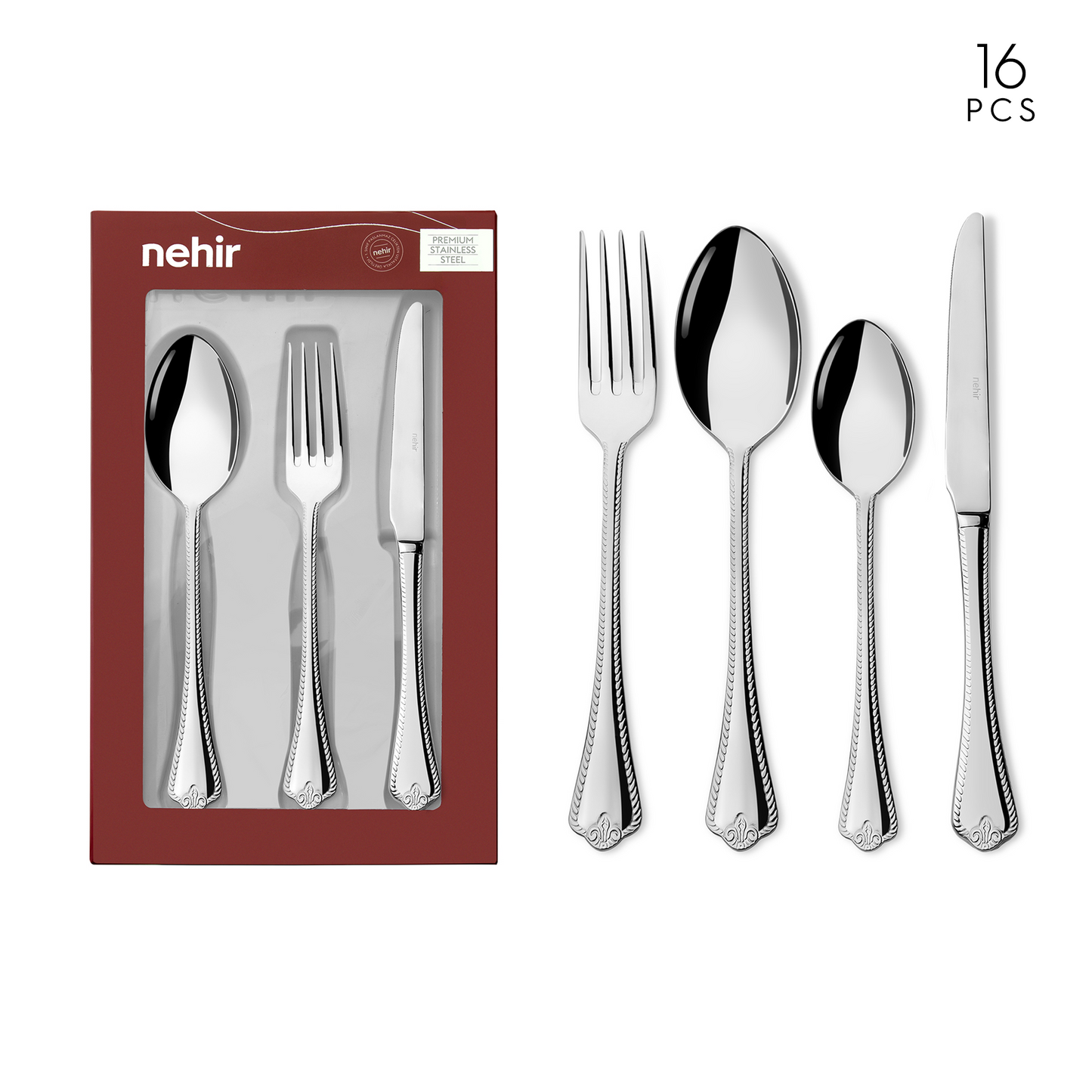 Fulya 16-Piece Cutlery Set