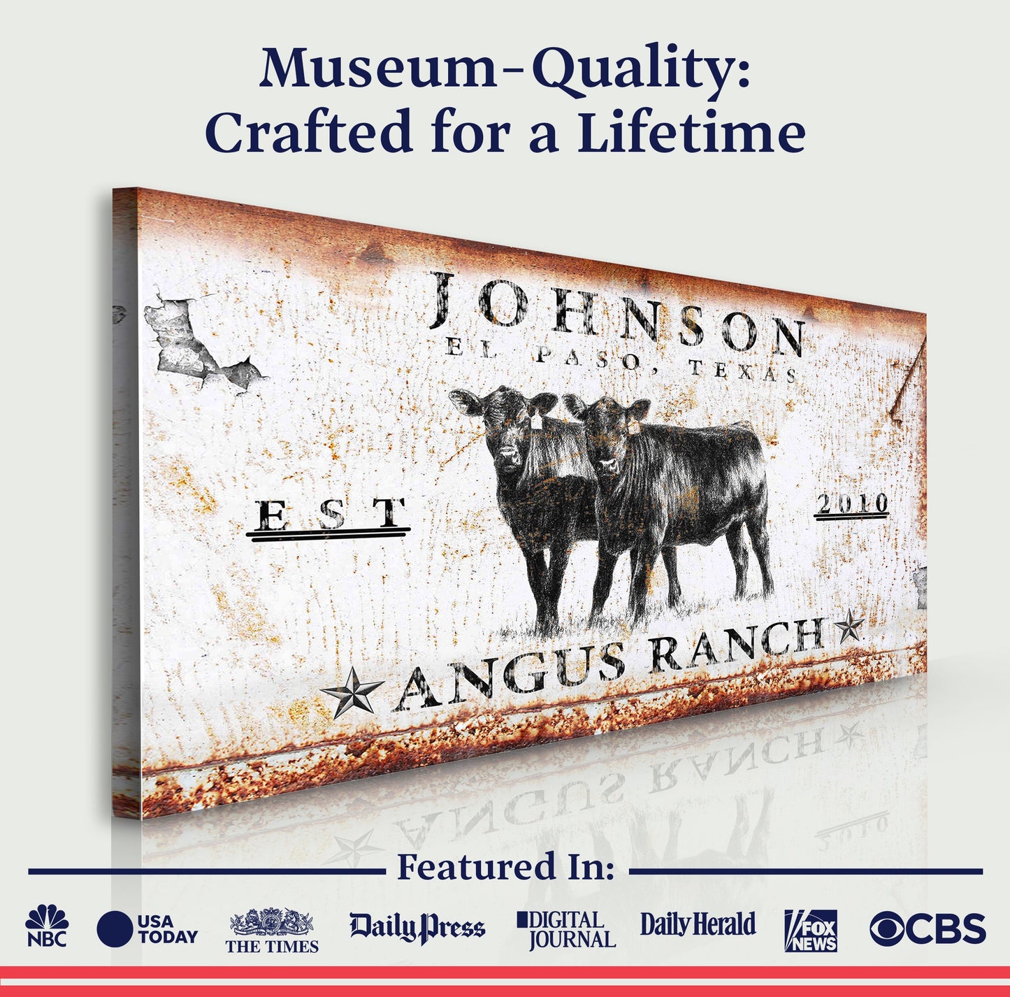 Angus Ranch Sign II