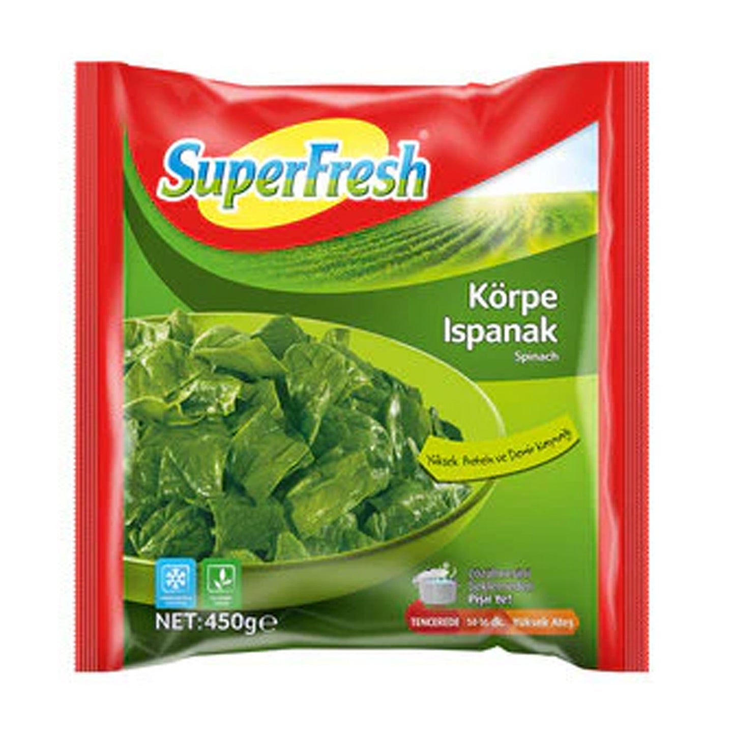 Süper Taze Ispanak 450G