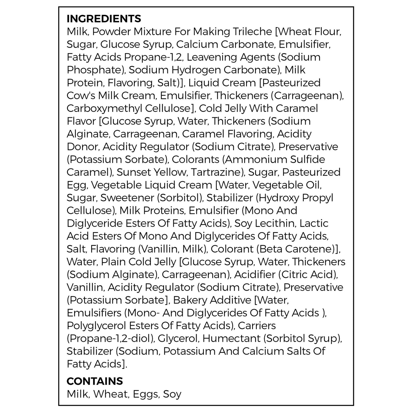 Moda Milky Cake, Coffee, Party Pack, 3.5lbs (1580g)