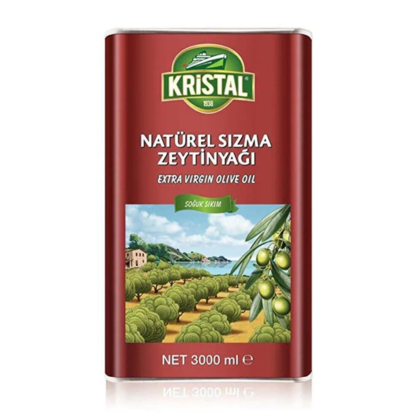 Kristal Extra Virgin Olive Oil 3 L