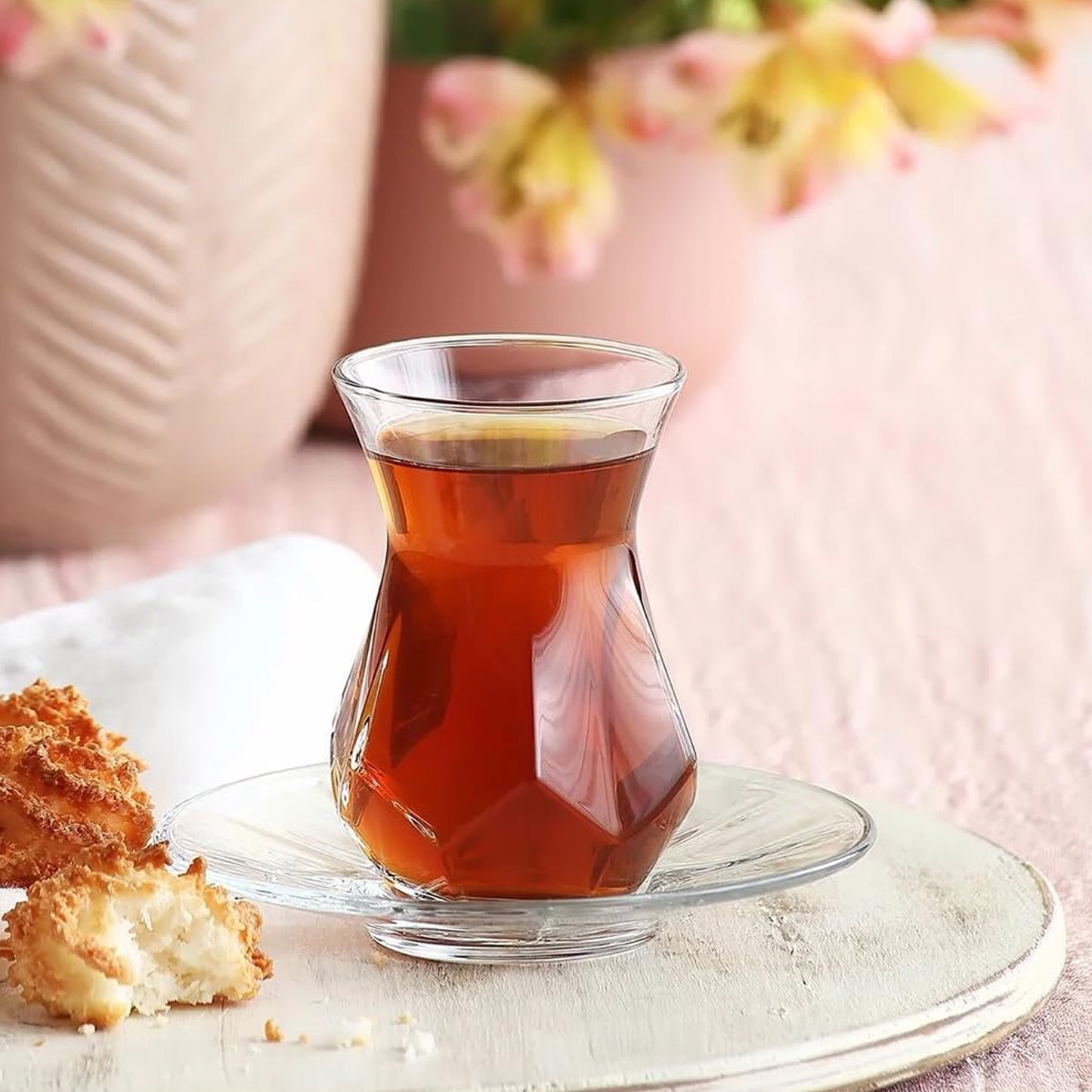 Lav Tea Glass 6 Pc